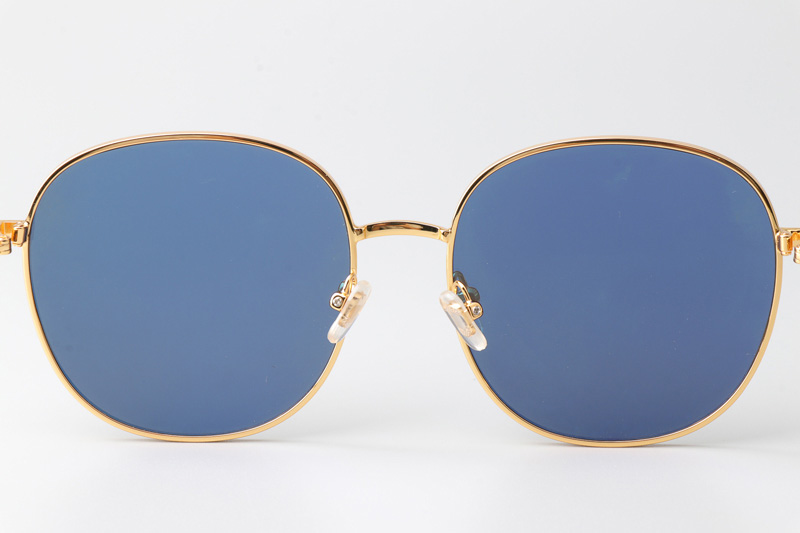 Doublebread Sunglasses Gold Mirror