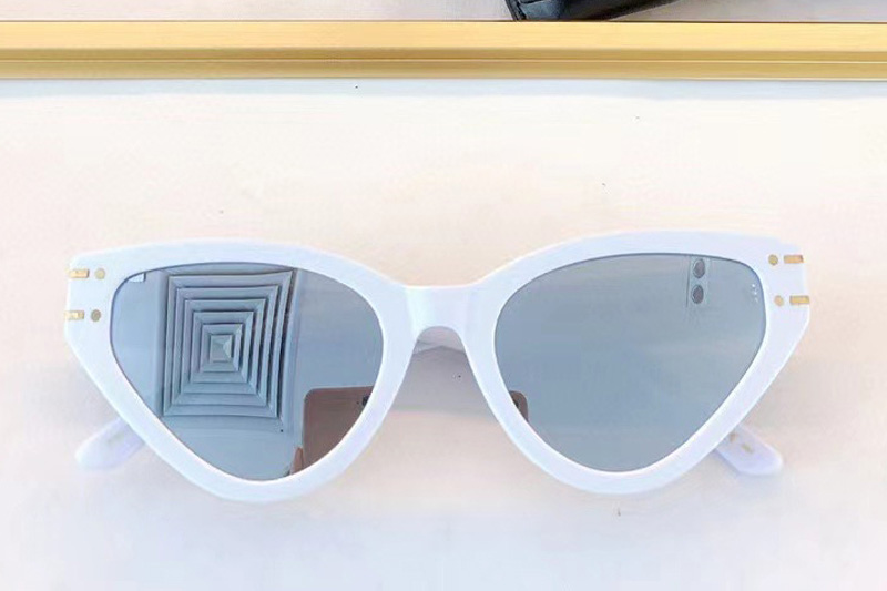 Dsgts6fxr Sunglasses White Silver