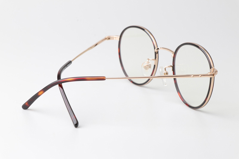 Eiffel Eyeglasses Gold Tortoise