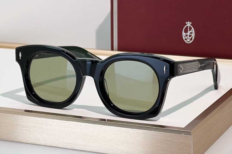 Elmyr Sunglasses Black Green