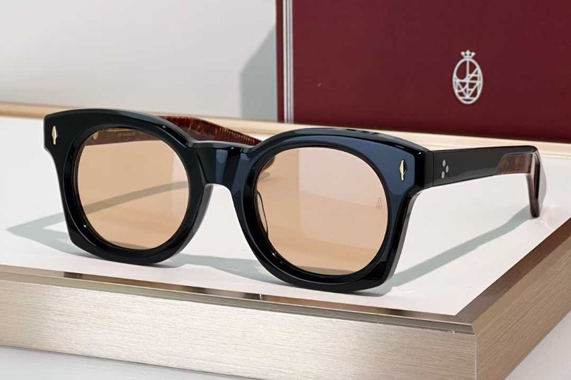 Elmyr Sunglasses Black Tortoise Brown