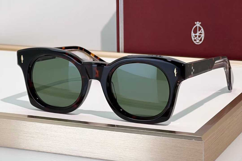 Elmyr Sunglasses Tortoise Green