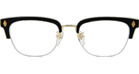 Evagilist Eyeglasses Black Gold