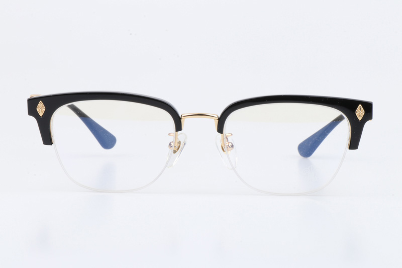 Evagilist Eyeglasses Black Gold