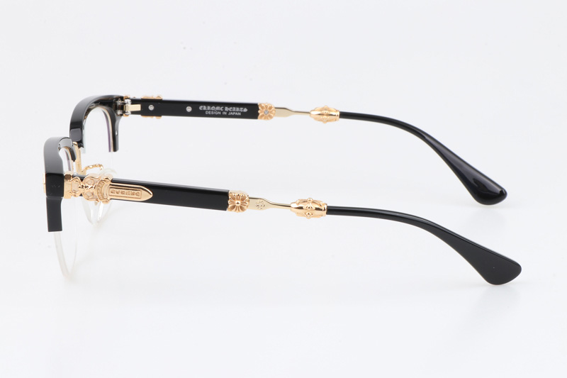 Evagilist Eyeglasses Black Gold