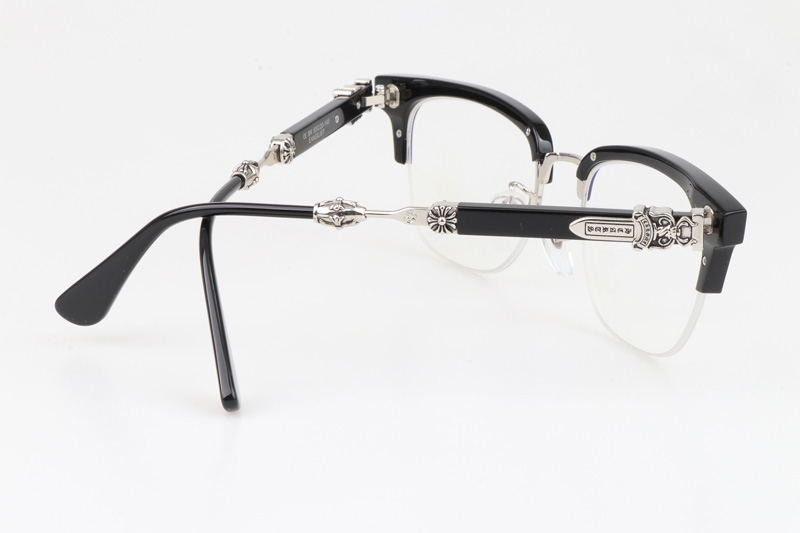 Evagilist Eyeglasses Black Silver