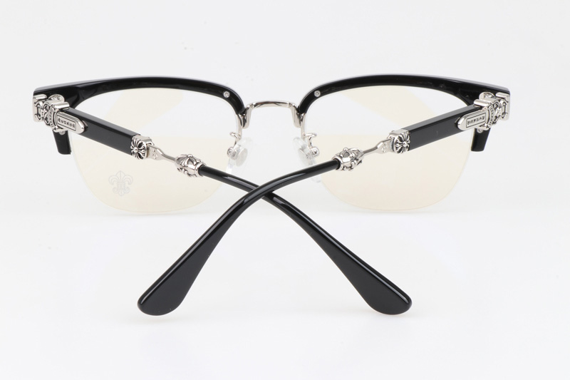 Evagilist Eyeglasses Black Silver