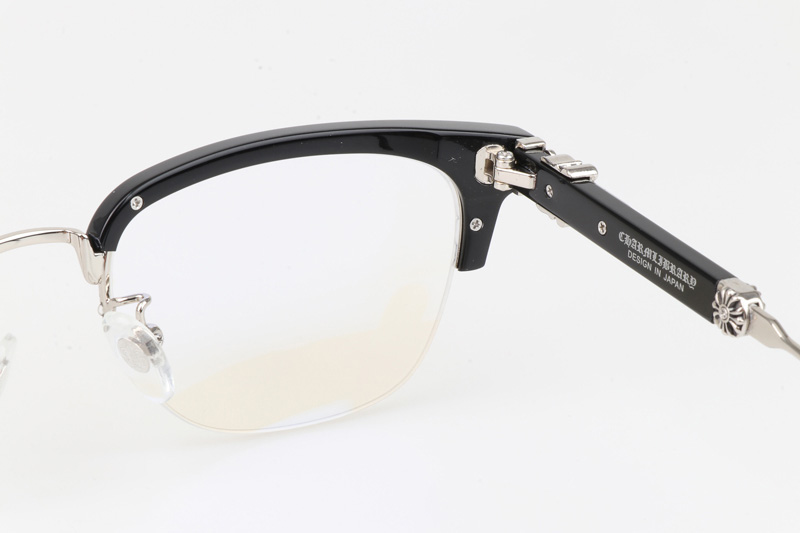 Evagilist Eyeglasses Black Silver