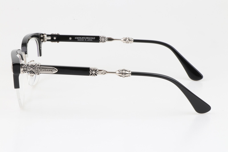 Evagilist Eyeglasses Black Silver