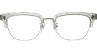 Evagilist Eyeglasses Clear Black Silver