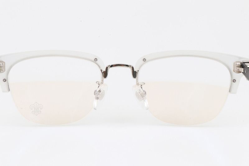 Evagilist Eyeglasses Clear Black Silver