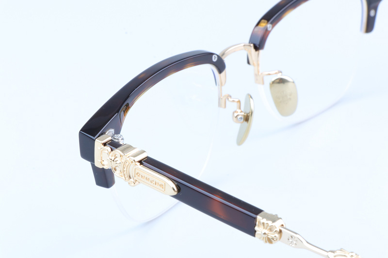 Evagilist Eyeglasses Tortoise Gold