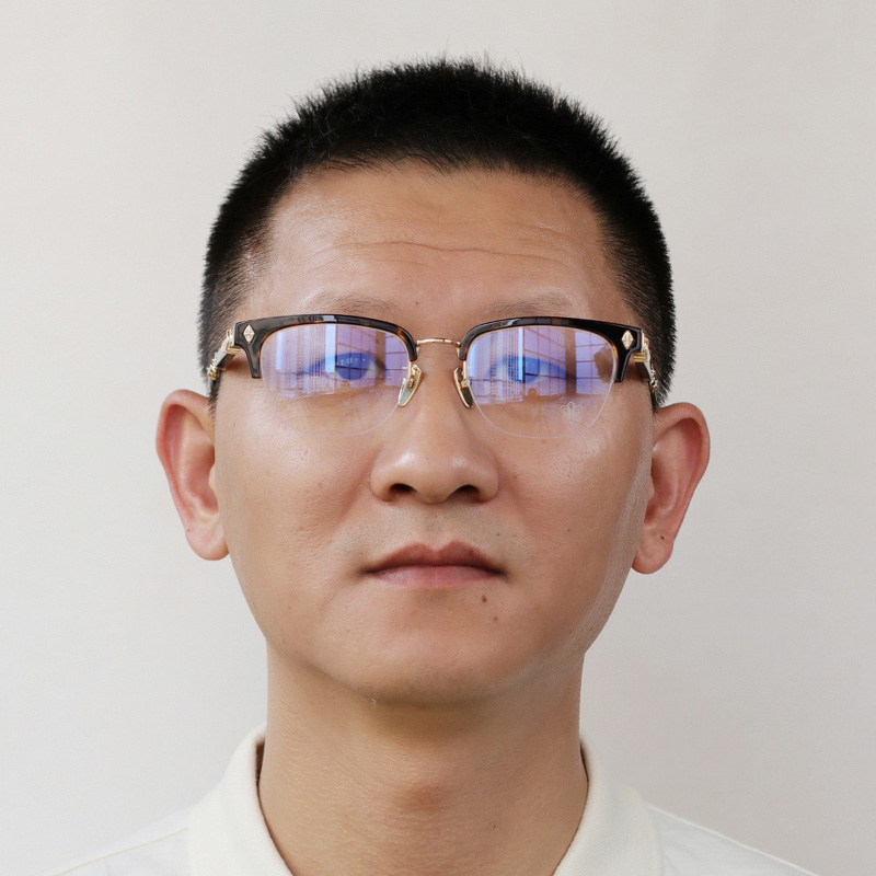 Evagilist Eyeglasses Tortoise Gold