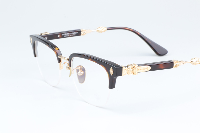 Evagilist Eyeglasses Tortoise Gold