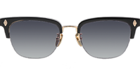 Evagilist Sunglasses Black Gold Gradient Blue