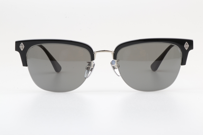 Evagilist Sunglasses Black Silver Gray