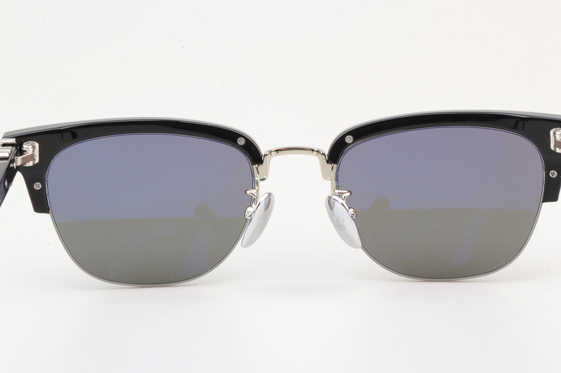 Evagilist Sunglasses Black Silver Gray