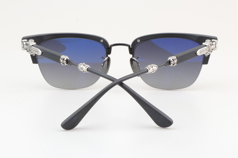 Evagilist Sunglasses Matte Black Gradient Gray