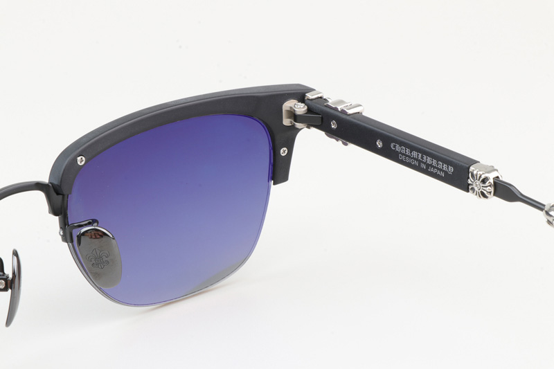 Evagilist Sunglasses Matte Black Gradient Gray