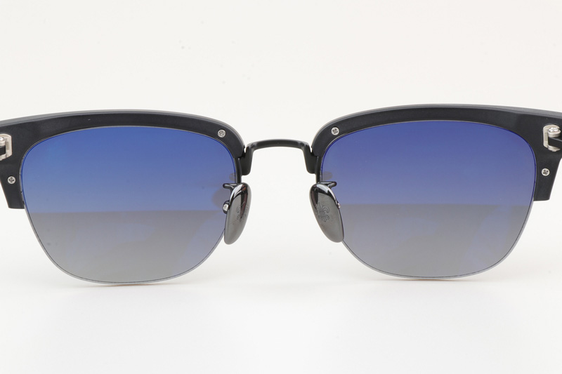 Evagilist Sunglasses Matte Black Gradient Gray