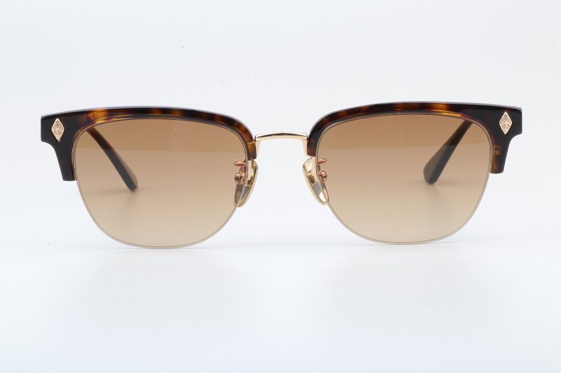 Evagilist Sunglasses Tortoise Gold Gradient Brown