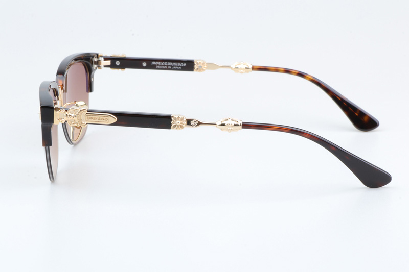 Evagilist Sunglasses Tortoise Gold Gradient Brown