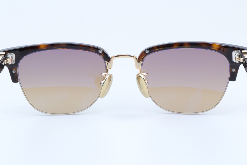 Evagilist Sunglasses Tortoise Gold Gradient Brown