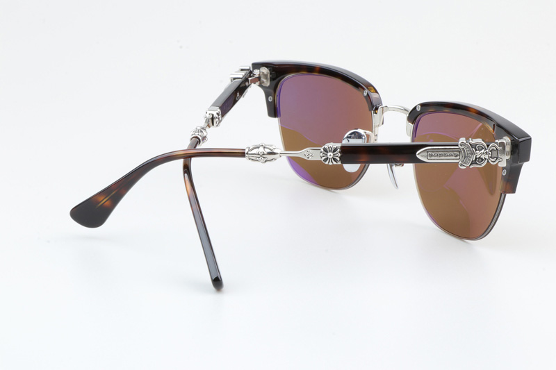 Evagilist Sunglasses Tortoise Silver Brown