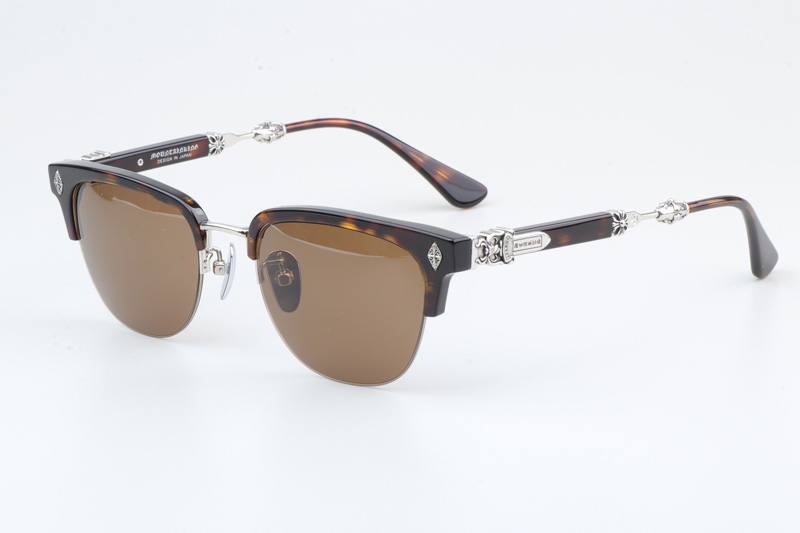 Evagilist Sunglasses Tortoise Silver Brown