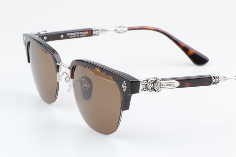 Evagilist Sunglasses Tortoise Silver Brown