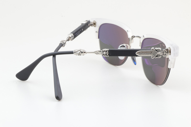 Evagilist Sunglasses White Black Gray