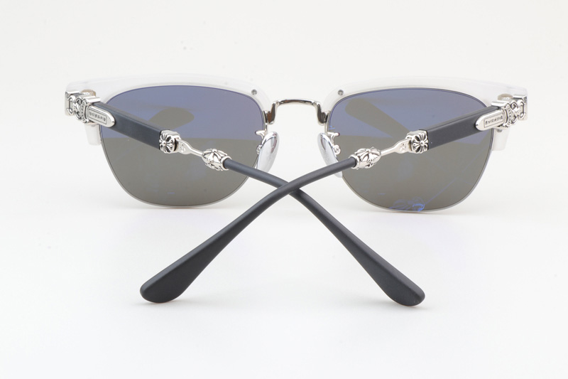 Evagilist Sunglasses White Black Gray