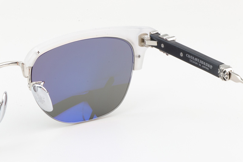 Evagilist Sunglasses White Black Gray