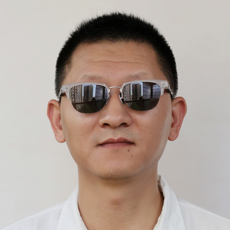 Evagilist Sunglasses White Black Gray