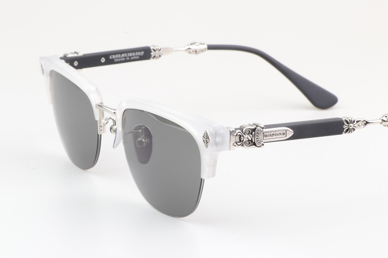 Evagilist Sunglasses White Black Gray