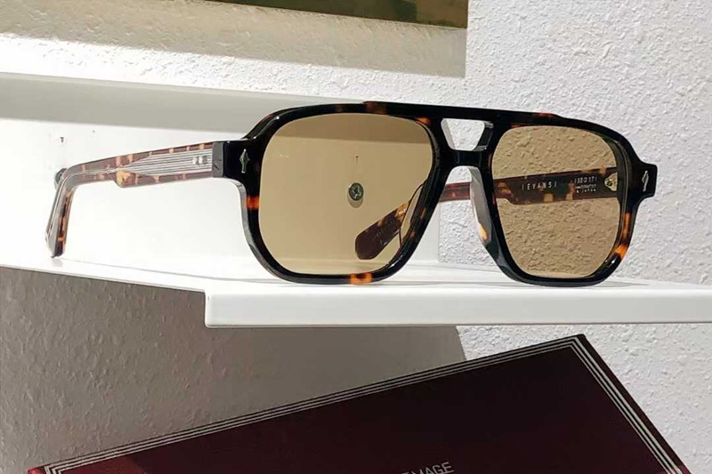 Evans Sunglasses Tortoise Light Brown