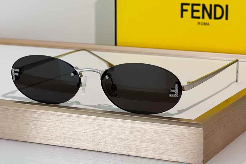 FE4075US Sunglasses Silver Gray