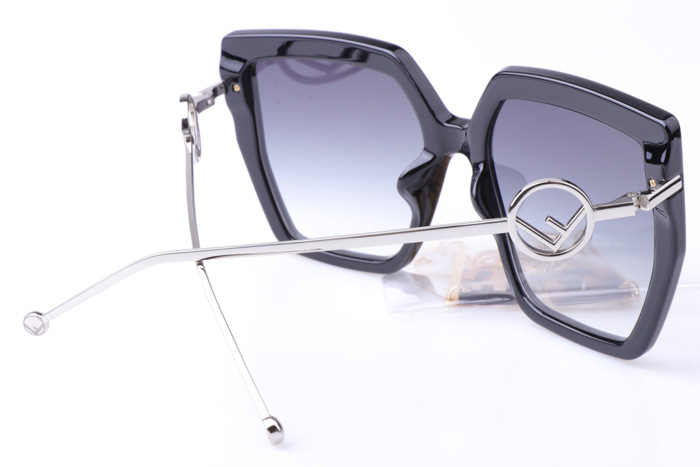 FF0410S Sunglasses In Black Silver