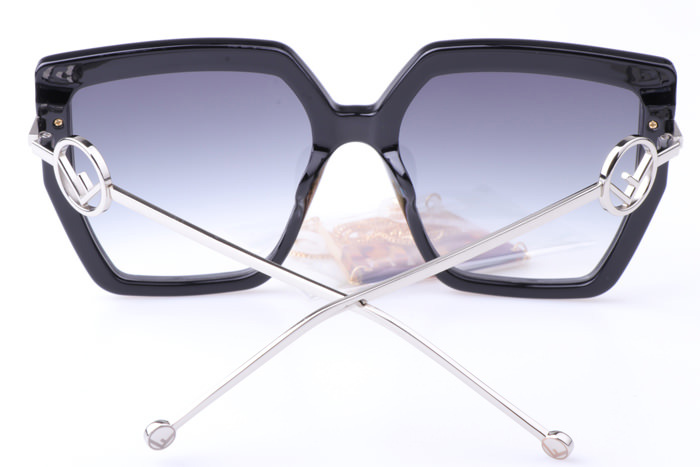 FF0410S Sunglasses In Black Silver