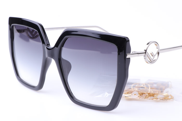 FF0410S Sunglasses In Black Silver