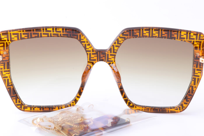 FF0410S Sunglasses In Brown Gold