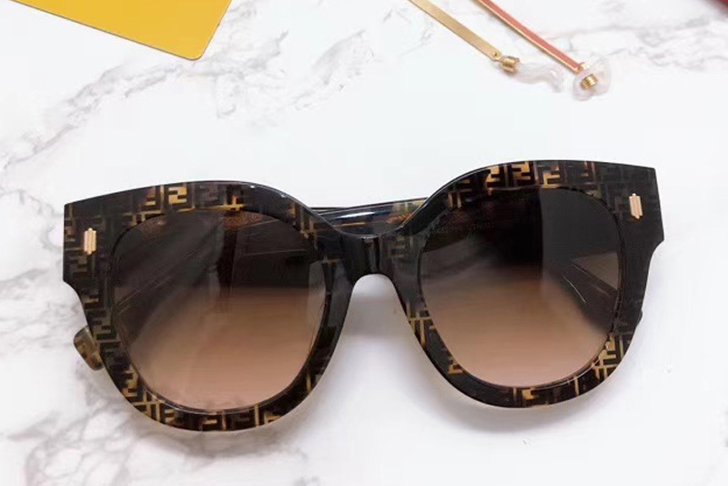 FF0452FS Sunglasses In Brown