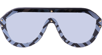 FF M0039 Sunglasses In Gold Black Grey