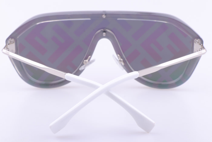 FF M0039 Sunglasses In Silver White