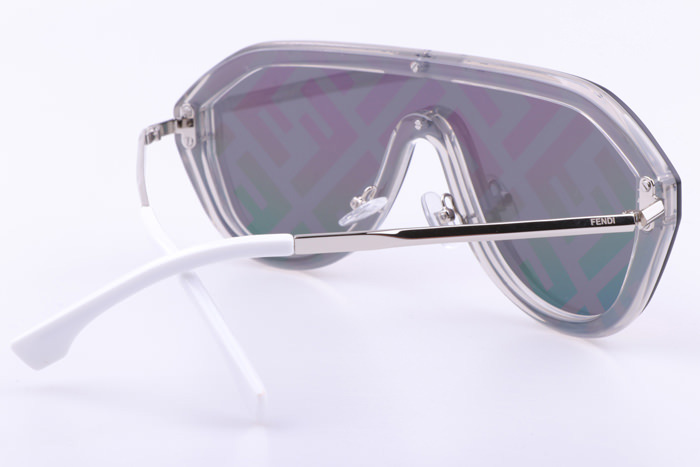 FF M0039 Sunglasses In Silver White