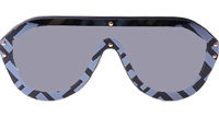 FF M0039 Sunglasses In Silver White