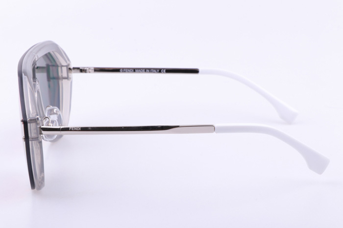 FF M0039 Sunglasses In Silver White