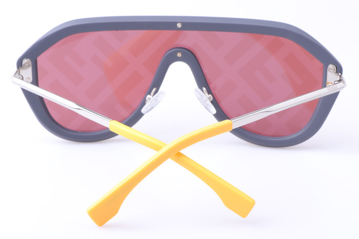 FF M0039 Sunglasses In Silver Yellow