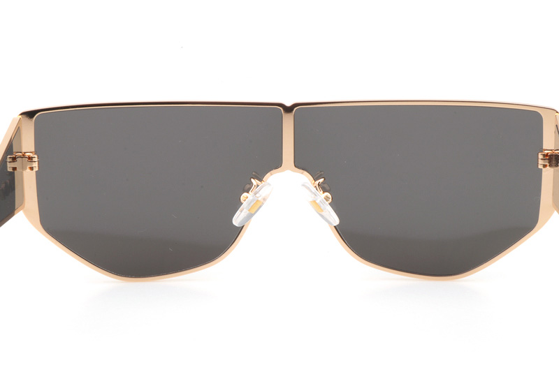 FF M0093S Sunglasses In Gold Grey