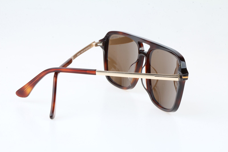 FT0910 Sunglasses In Tortoise Gold